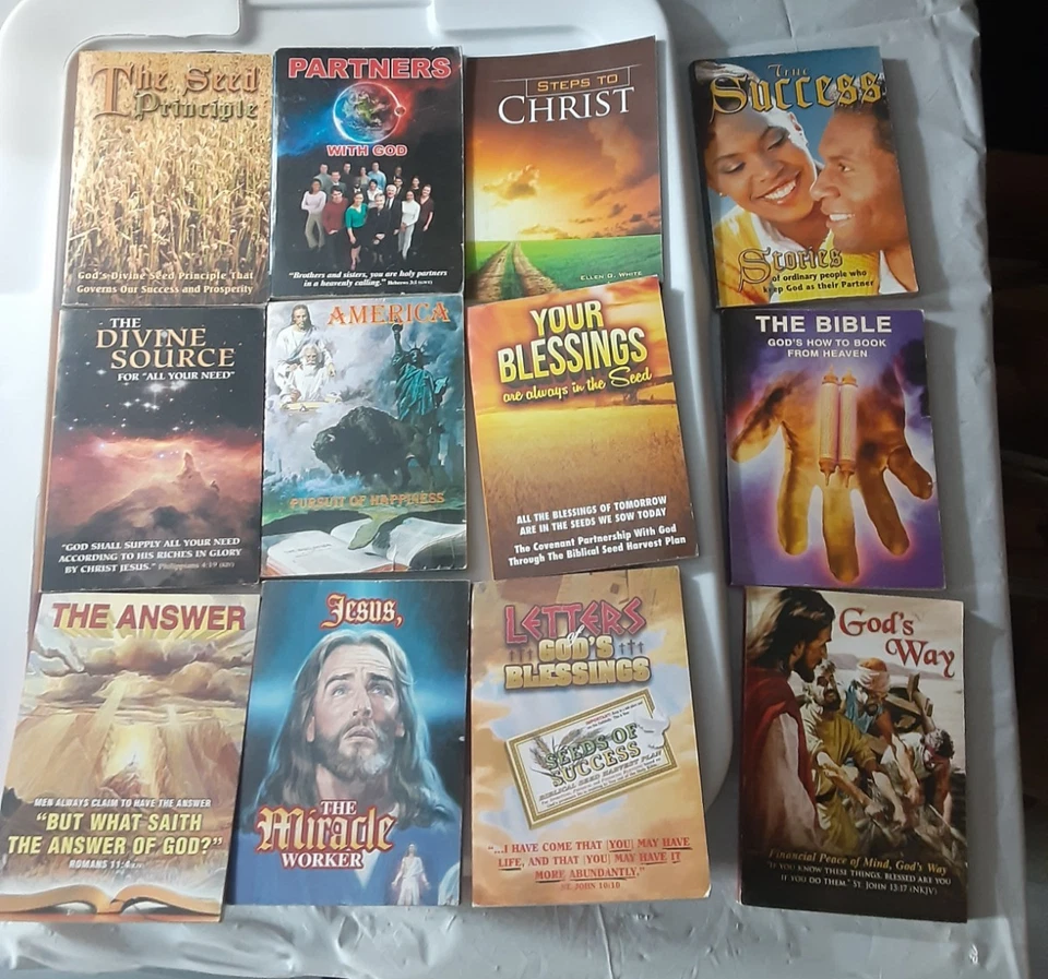 Lot of 21 Christian Inspirational Booklets – Faith, Blessings, Salvation - Image 3 of 4
