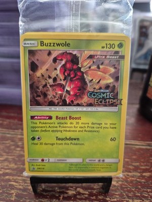 Pokemon Buzzwole Cosmic Eclipse Sun And Moon Pre Release Deck Sealed