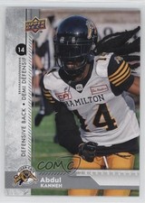 2018 Upper Deck CFL Abdul Kanneh #71 2j2