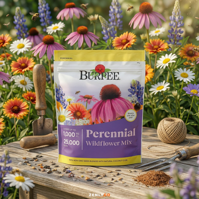 Burpee Wildflower 25,000 Bulk, 1 Bag, 18 Varieties of Non-Gmo Flower Seeds  Polli | eBay