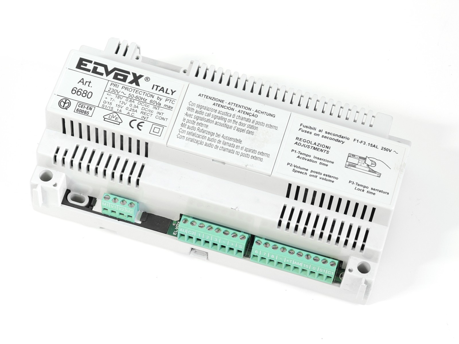 Alimentatore videocitofonico ELVOX Art. 6680 * FATTURABILE *