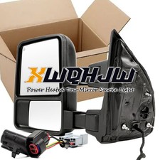 For 99-07 Ford F250-f550 Super Duty Left Side Power Heated Towing Mirrors