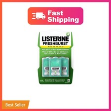 Listerine PocketPaks Breath Strips, Freshburst, 24 ct, 3 Pack  Dissolving Or...