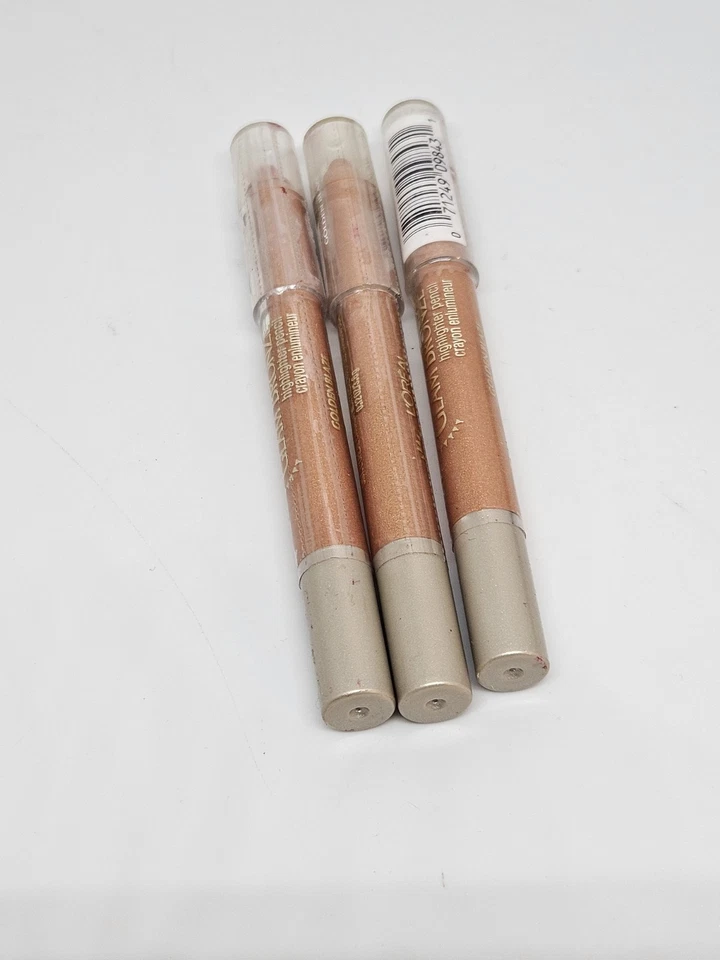 L'Oreal ГЛАМУРНАЯ БРОНЗА Hightlighter карандаш L.E GOLD BLAZE 0,12 унц (ЛОТ ИЗ 3) - Изображение 2 из 2