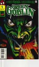 Green Goblin #1 October 1995 Direct Edition VF *Foil Card Stock Cover* #MARVEL