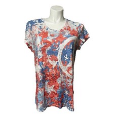 Green Source Women s 2XL Shirt Red White Blue...