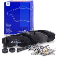 ATE Satz BremsbelÄGe BremsklÖTze Vorne FÜR Fiat Ducato 230 244 1.9-2.8 AB BJ 01