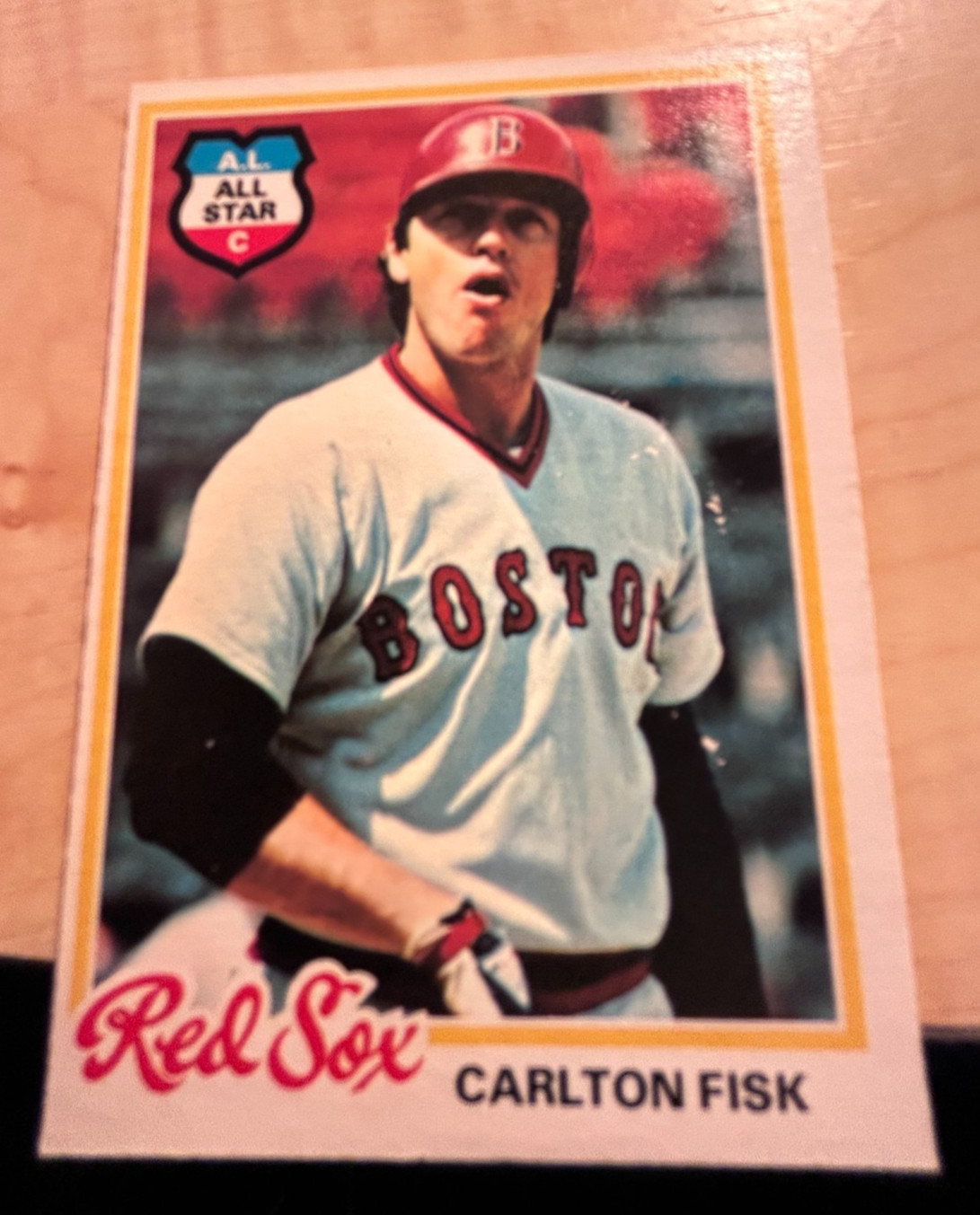 Carlton Fisk #224 (Baseball Cards 1981 Fleer) — is it worth grading?