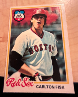 Carlton Fisk cards good variety