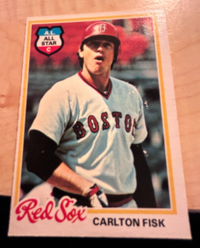 Carlton Fisk #40 1980 Topps card