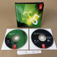 Adobe Creative Suite 5.5 Web Premium CS5.5 for Mac OS 2 DVD Set w/ Serial READ