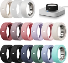 15 Pack Cover Compatible with Oura Ring Gen 4/Gen 3 Horizon/Gen 3 Heritage, Anti