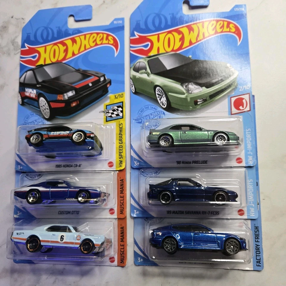 HotWheels|лот|автомобили|диорама|Honda|Kia|Oldsmobile|OTTO|Mazda  - Изображение 3 из 4