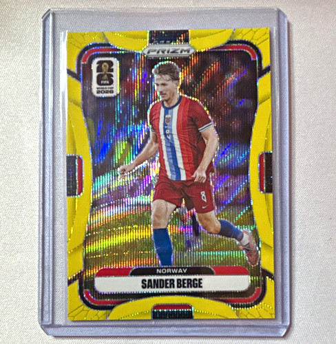 Panini 2026 Prizm FIFA World Cup Sander Berge Norway #328 Soccer Card 001/180