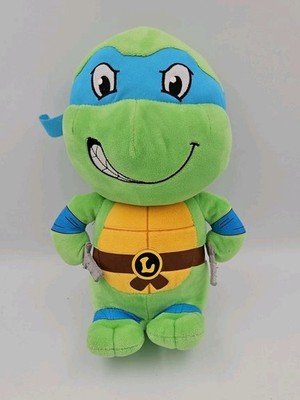 Ty Beanie Babies Leonardo 6'' Teenage Mutant Ninja Turtles Stuffed Beanbag Plush