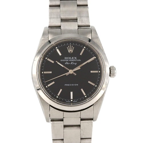 Authentic [Unserviced - Value Price] Rolex Air-King 14000 Stai...