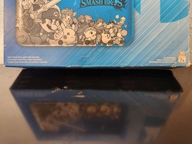 Nintendo 3DS XL Super Smash Bros Edition Blue BOX AND INSERTS ONLY NO 3DSXL