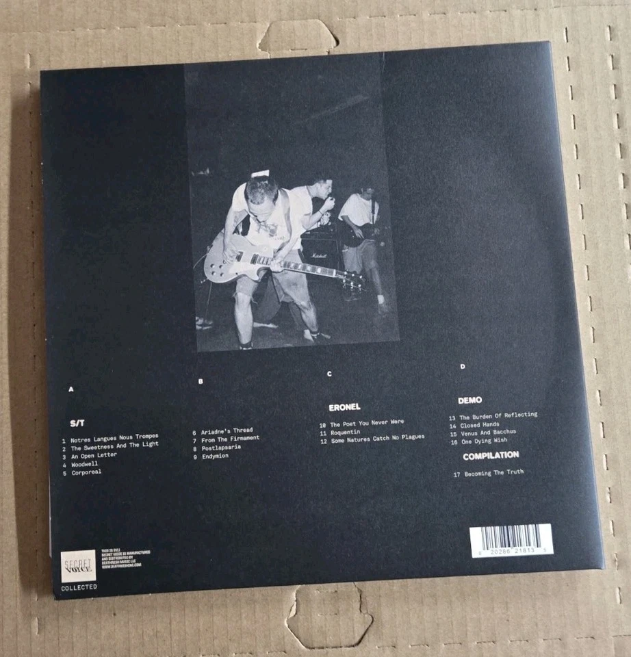 SAETIA Collected Gold Vinyl 2x LP orchid PG 99 Touche Amore La Dispute screamo - Image 3 of 4