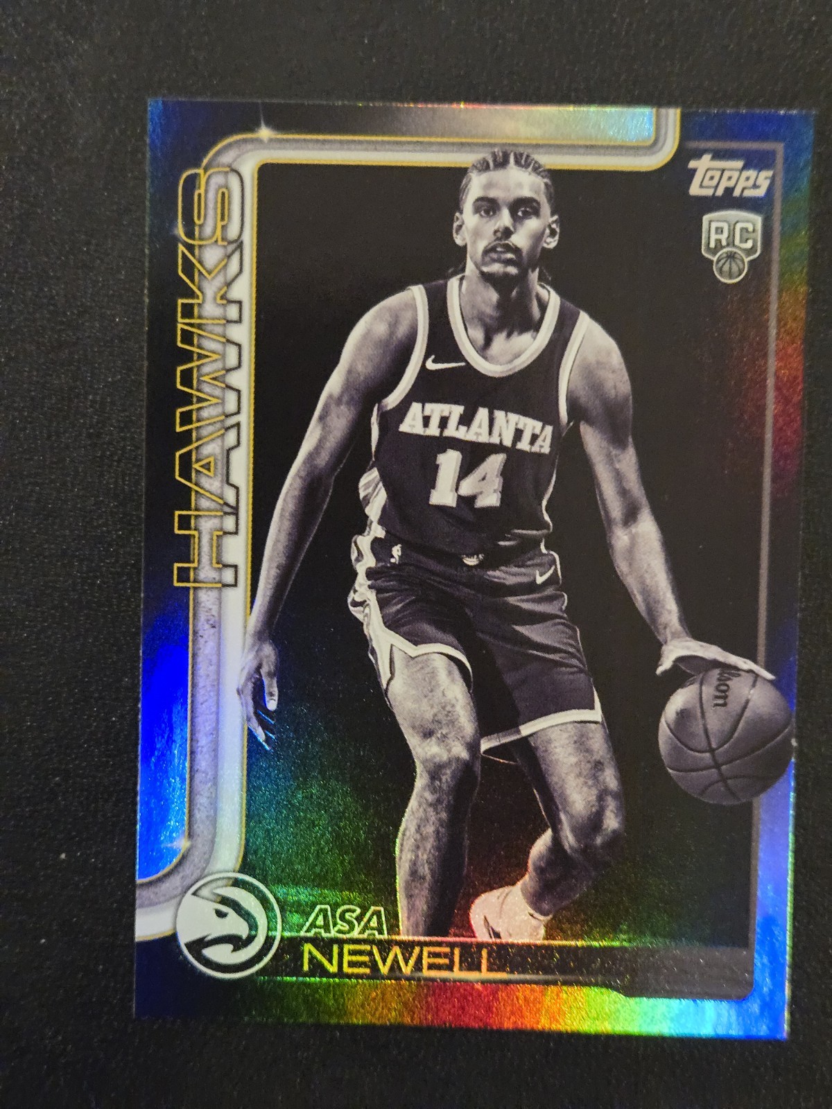 2025-26 Topps - Asa Newell #223 Blackout (RC)