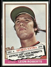 1976 Topps #292T Leon Roberts Traded