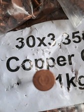 Copper Clout Nails 30mm x 3.35mm For Roofing Slates - 1kg Bag  FREE POSTAGE. 
