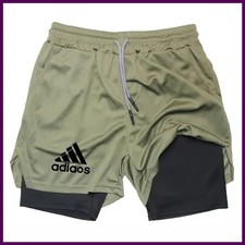 Men's Compression Shorts Summer Gym Running Training Sports Quick-Drying Mesh