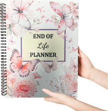 End of Life Planner, If I Die Binder Important Document Organizer, Guided Final