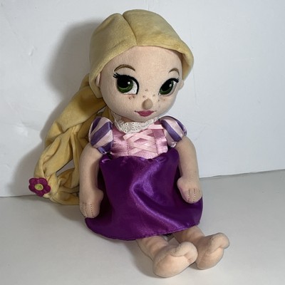 Disney Store Tangled Princess Rapunzel Plush 14'' Stuffed Animal Doll Toddler Toy