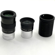 Orion Sirius Plossl 25mm & 10mm 1.25” Telescope Eyepieces + 2” Extension Tube