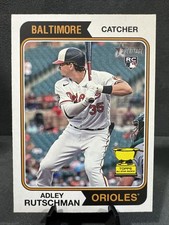 2023 Topps Heritage Adley Rutschman #7 - Baltimore Orioles - All Star Rookie Cup