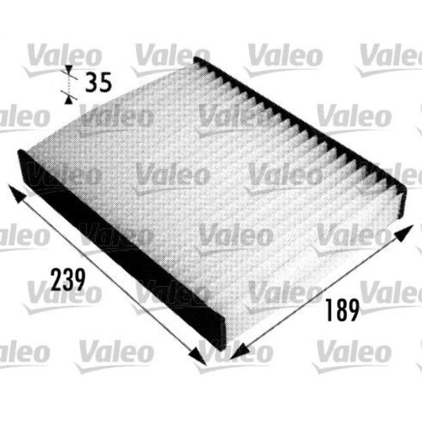 Valeo Innenraumfilter Partikelfilter FüR Ford Fusion Ju_ Fiesta V Jh_ Jd_-image