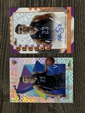 2025 Topps Finest Basketball Tristan Da Silva Rookie Auto & X Factor Lot Of 2