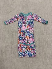 Little Sleepies Sweet Pea Infant Gown Bamboo Pajama Size Newborn NB Floral