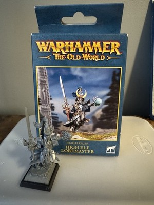 High Elf Realms: High Elf Loremaster Warhammer Fantasy The Old World WHFB