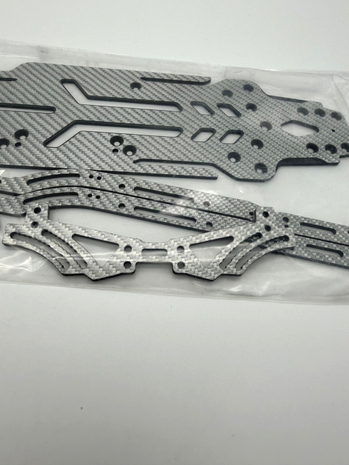Carbon Fiber Aluminum Upgrade Kit for MST FXX 2.0 S Drift Chassis Silver Version