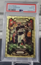 Panini Prizm Zach Harrison Gold Vinyl 2/5 PSA 10 Gem Mint Rookie #306 Pop 1