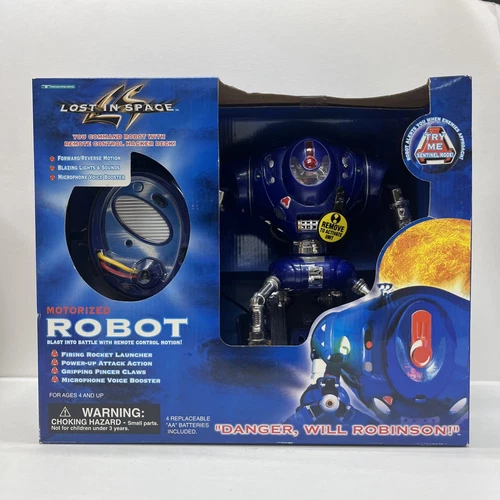 Vintage 1997 Trendmasters Lost in Space Motorized Remote Controlled Robot NEW
