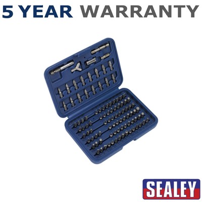 Sealey Premier Elektrowerkzeug/Sicherheits-Bit-Set 100-teilig AK2100
