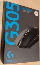 Logitech G305 LIGHTSPEED Wireless Gaming Mouse Hero 12K Sensor - Black