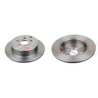 2 Bremsscheiben Hinterachse Voll Ø 280 Mm 10 Mm FTE FüR U.A. Toyota Avensis