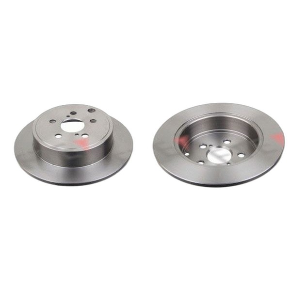 2 Bremsscheiben Hinterachse Voll Ø 280 Mm 10 Mm FTE FüR U.A. Toyota Avensis-image