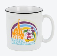 Japón Tokio Disney Resort Mickey Mouse Café Time Taza Vajilla Limitada 2025
