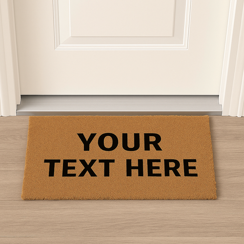 Trendi Personalised Coir Door Mat Custom Text | Heavy Duty Non-Slip Outdoor Mat - Picture 17 of 23