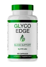 Glyco Edge, GlycoEdge Blood Support Dietary Supplement 60 Capsules 1 Bottle New