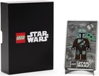 LEGO Star Wars THE MANDALORIAN + GROGU METAL CARD 5010325 Insiders Rare SOLD OUT