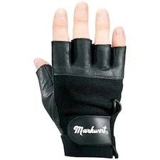 NEW Markwort Weight Lifting Gloves - Palm Pad - Black