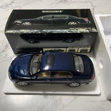 [With Box] 1/18 Scale Bentley Continental Flying Spur 2005 MINICHAMPS el Car