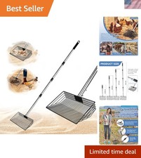 Effortless Cleaning with 10-Inch Chicken Poop Scooper - Ergonomic Design