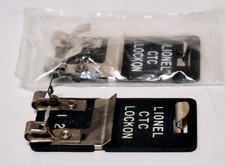 QTY TWO 2 Vintage Lionel CTC Lockons 1 NEW/SEALED 1 LN O/O-27 Gauge Track