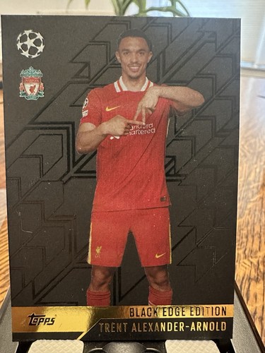 2024-25 Match Attax Trent Alexander-Arnold #BE1 Black Edge Liverpool